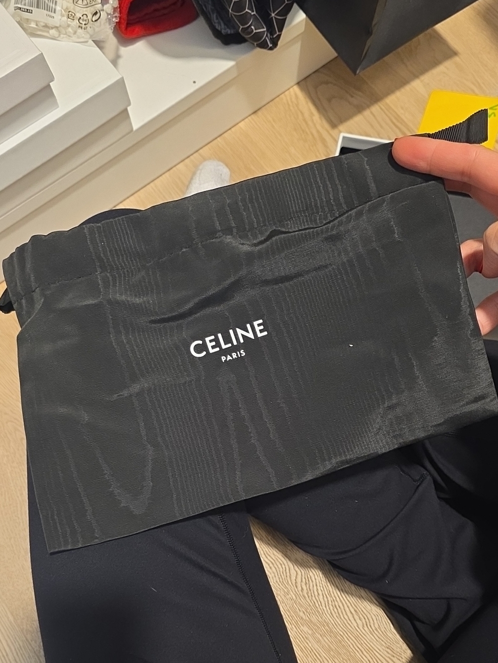 Celine Empty Pouch And Belt Box